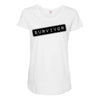 survivor 2 Maternity Scoop Neck T-shirt