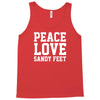 peace. love. sandy feet. Tank Top