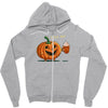 pumpkin spice season Zipper Hoodie