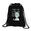 not for smart people Drawstring Bags