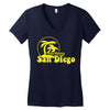stay classy san diego Women's V-Neck T-Shirt
