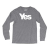 vote yes for scotland scottish independence Long Sleeve Shirts