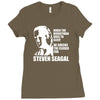 mma funny Ladies Fitted T-Shirt