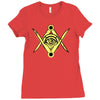 all seeing eye Ladies Fitted T-Shirt