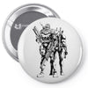 cable and deadpool Pin-back button