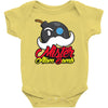 mister atom bomb Baby Bodysuit