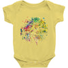 rainbow root Baby Onesie