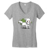 forest protector Women's V-Neck T-Shirt
