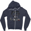 smoking kills Zipper Hoodie