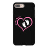Baby Girl with Heart Any Name Customized iPhone 8 Plus