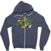 rad fink Zipper Hoodie