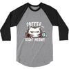 catffeine 3/4 Sleeve Shirt