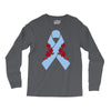 stomach cancer ribbon and rose Long Sleeve Shirts