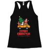 family christmas tis the season to be merry Racerback Tank
