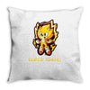 super sonic Throw Pillow
