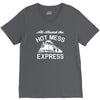 all aboard hot mess express train V-Neck Tee