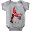 pin up girl Baby Onesie
