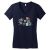 working day Women's V-Neck T-Shirt