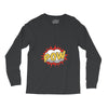 POW! Funny Explosion Cartoon Long Sleeve Shirts