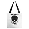 mr. white Tote Bags