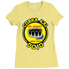 strike first, strike hard, no mercy Ladies Fitted T-Shirt
