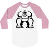 big tough gorilla musculine 3/4 Sleeve Shirt
