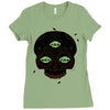 see no evil off Ladies Fitted T-Shirt