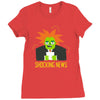 shocking news Ladies Fitted T-Shirt