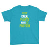 keep calm plants have protein Youth Tee