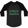 Snack Queen 3/4 Sleeve Shirt