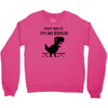 mom says Crewneck Sweatshirt