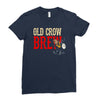 drinky crow Ladies Fitted T-Shirt