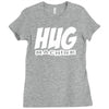 hug machine funny joke Ladies Fitted T-Shirt