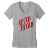 speed freak Women's V-Neck T-Shirt