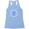 blue cid wave lock Racerback Tank
