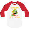 World's Best Boss Mario 3/4 Sleeve Shirt