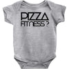 pizza fitness Baby Onesie