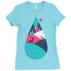 tear Ladies Fitted T-Shirt