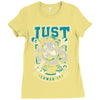 mad man Ladies Fitted T-Shirt