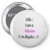 I'm a Unicorn Pin-back button