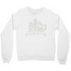 roughin' it roughing trailer camping camp Crewneck Sweatshirt