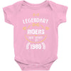 legendary riders are born in 1980 Baby Bodysuit