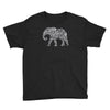 elephant filled pattern cool Youth Tee