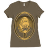 portrait of the walrus as a young man Ladies Fitted T-Shirt
