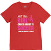 all this girl cares about is soccer and like maybe 3 people V-Neck Tee