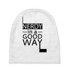nerdy in a good way Baby Beanies