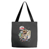 deadpool and superman Tote Bags