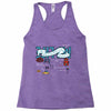 my upside down life Racerback Tank