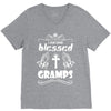 I Am One Blessed Gramps V-Neck Tee