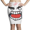 anger tee (flat version) Pencil Skirts